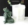 3D Multiform Buddha Silicone Candle Mold Amitabha Buddha Gypsum Mold Handmade Soap Incense Mold Religion Home Crafts Ornaments