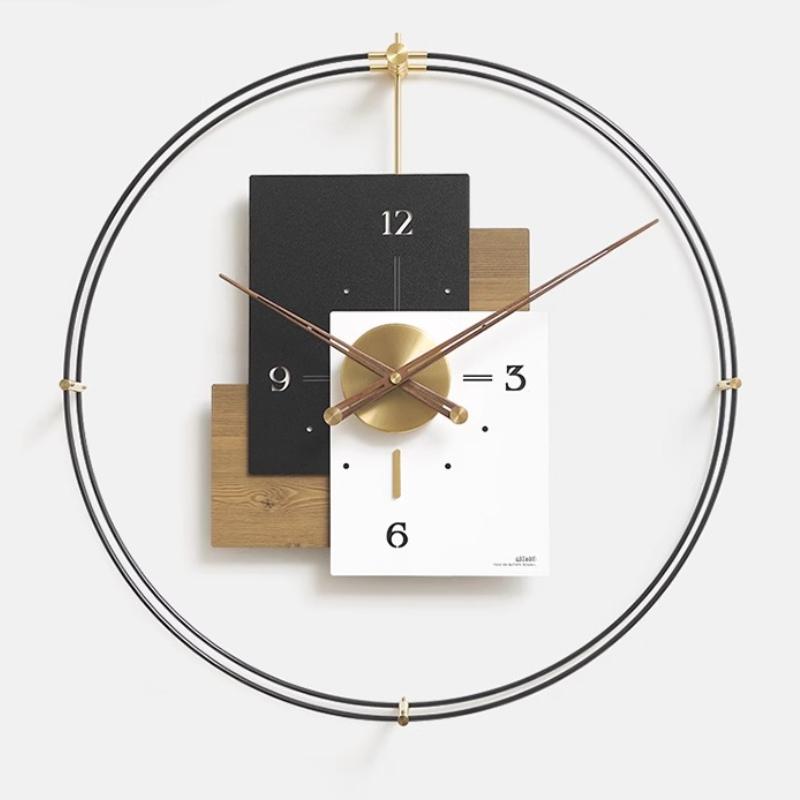 Luxury Hang Clock Living Room Wall Clocks Restaurant Modern Watch Decoration Design Bedroom Mechanical Watches Accessories