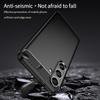 MOFI JK TPU Series-1 For Samsung Galaxy S24+ Slim-Fit TPU Case Carbon Fiber Texture Phone Cover