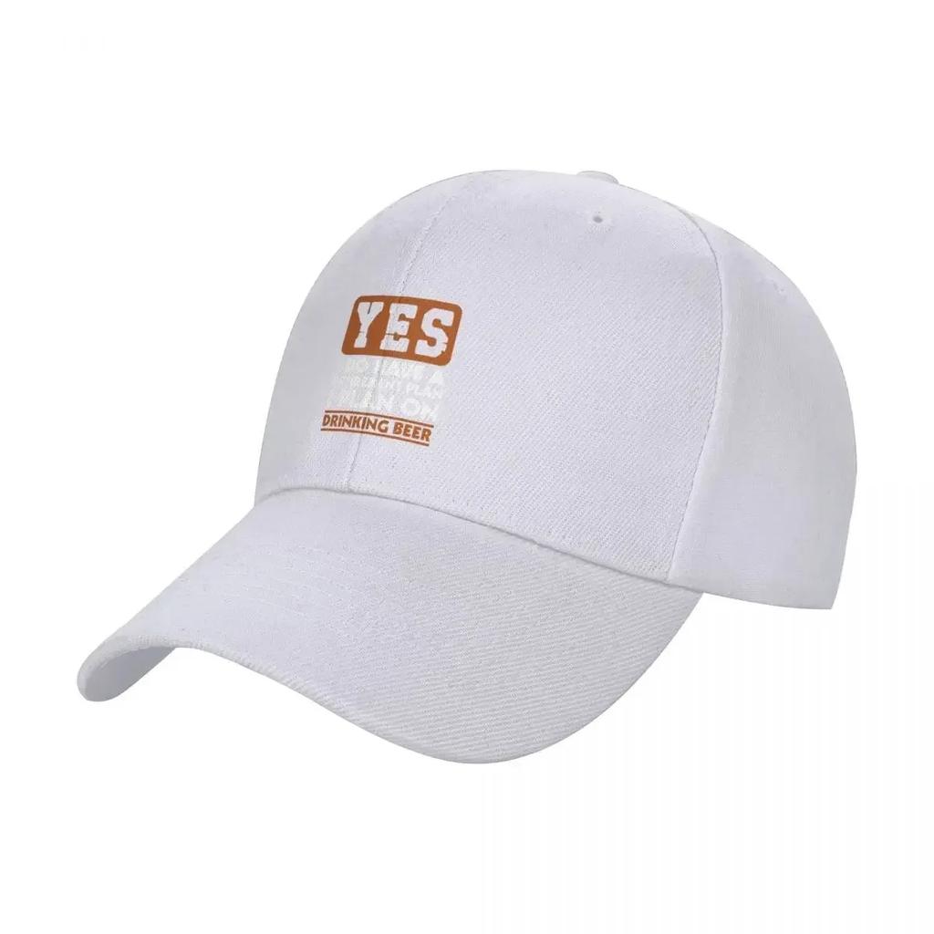 Yes I Do Have A RetireUnisext Plan I Plan On Drinking Beer Baseball Cap Snap Back Hat Cosplay Military Cap Unisex Unisex Caps Womens
