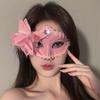 Venetian Party Handheld Masquerade Masks Carnival Party Festival Costume Party Mardi Gras Masks Stick Side Flower