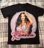 Rihanna Diamonds Black All Sizes Short Sleeve Unisex Cotton Shirt TD1470