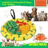 Multi-Function Snuffle Mat Dogs Cats Small Pets Slow Feeder Calming Puzzle Toy Anti-Slip Portable Washable