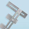 Wardrobe Installation Ruler Adjustable Template Jig Positioning Hole Opener For Professional Carpenters Enthusiasts Door