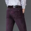 2024 Herbst/Winter Kollektion 6 Farben Cord Hochwertige Business Herren Casual Cord Herrenhose Mode Casual Hose
