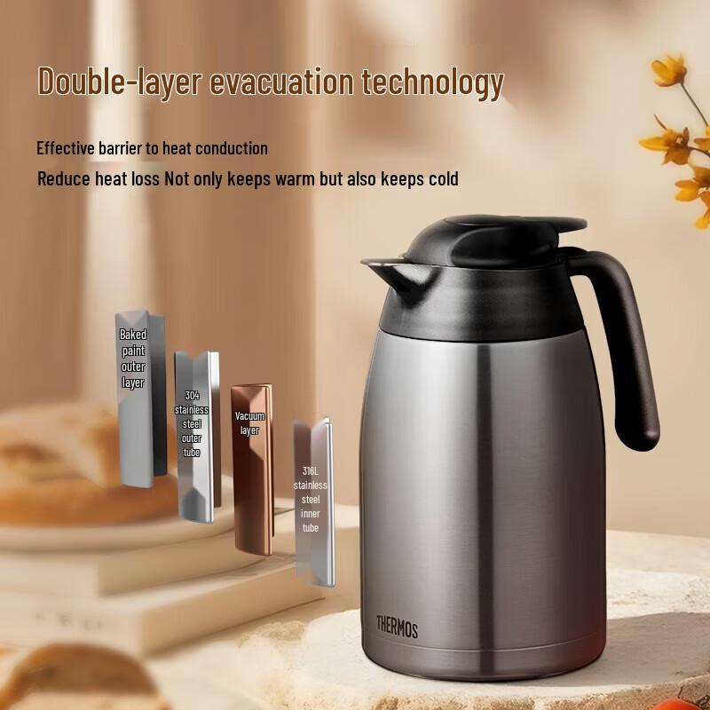 THERMOS THV Stainless Steel Vacuum Flask