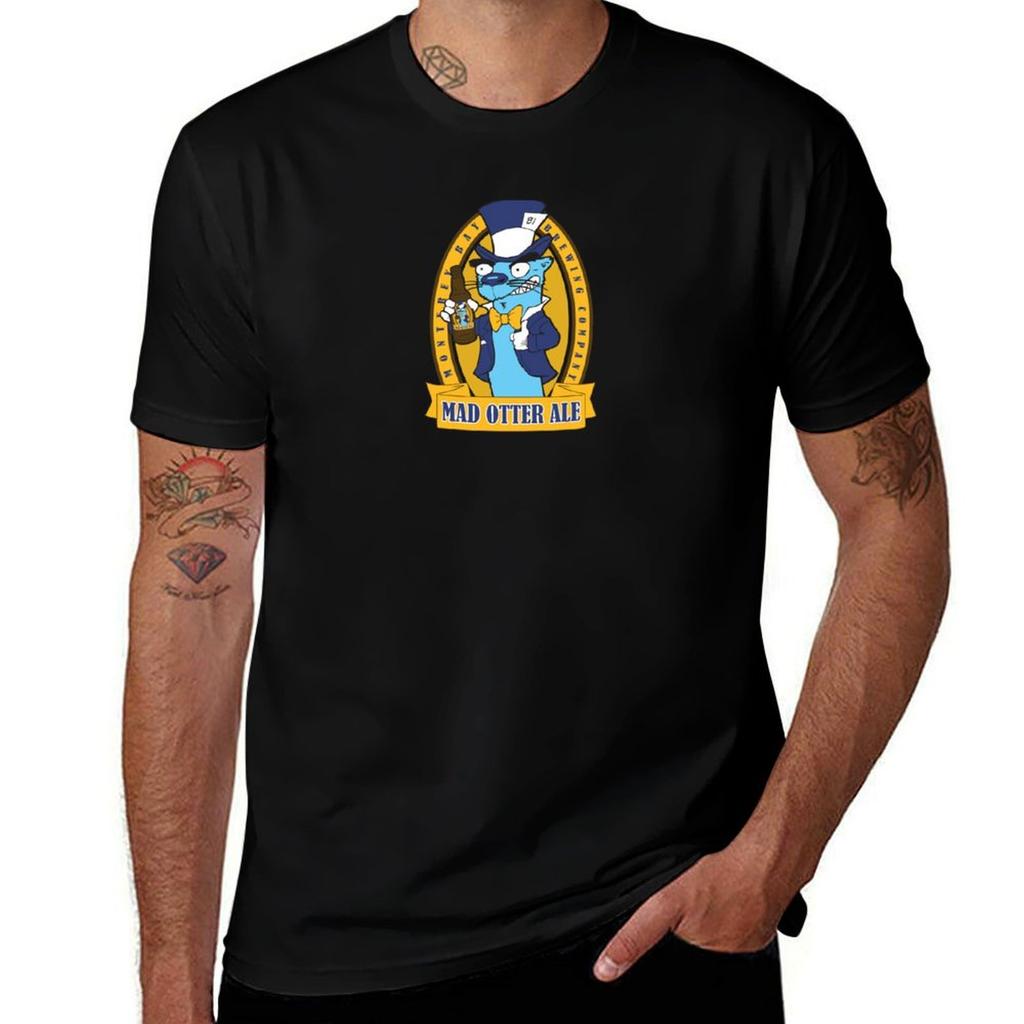 Mad Otter Ale Tshirt Printed T Shirts For Unisex Unisex T Shirt Designer Cotton T Shirts High Quality Tshirt
