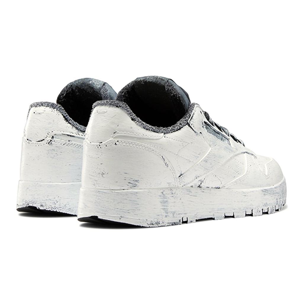 Maison Margiela X Reebok Classic Leather Tabi Whiteout Unisex Sneakers Black H04859
