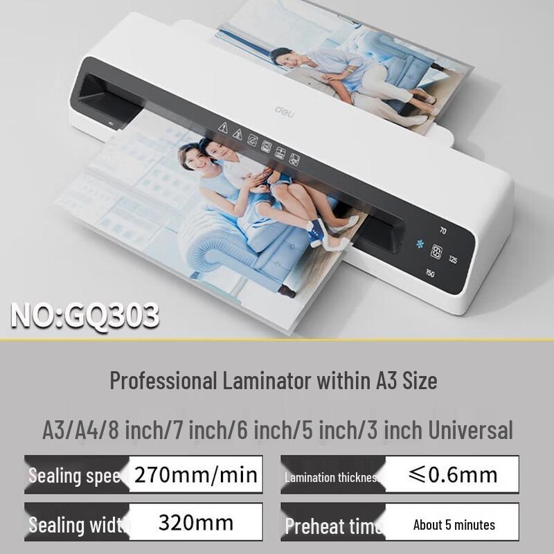 Deli Photo and Document Laminator