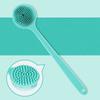 Anti-Slip Bath Soft Back Brush Long Handle Skin Massager Handle Exfoliating Scrubber  Lazy