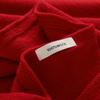 100% Wool Triangle Scarf Shawl Women Winter Warm Knitted Wrap Neck Scarf Oversized Soft Pashmina for Cold Weather Outdoor [75x187cm]