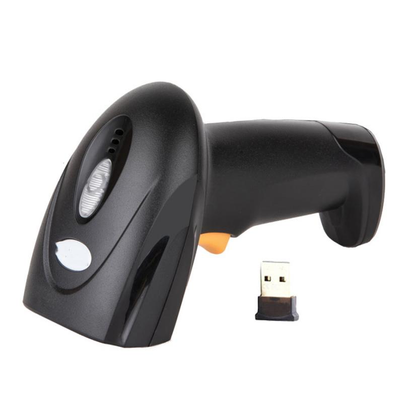 Versatile Laser USB Barcode Scanner with Wireless & Bluetooth Connectivity