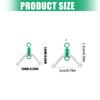 8pcs Subline Splitters Anti Entanglements Fishing Tackle Tying Tool Fishing Line Space Bifurcation Swivels Contactor