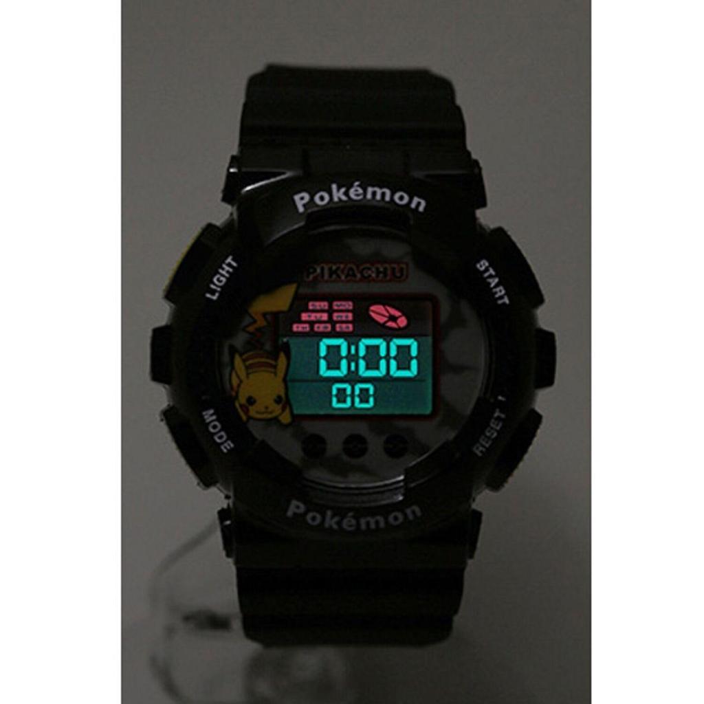 Flame Pokemon Digital Watch Black [Sun Co., Ltd.] J-Axis PM-BV04-BK