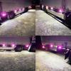 Discover Winds Super Dazzling 24V COB Chip Surface Emitting Bright Side Marker Lamps for Set of Red Downlight! Trucks, 10,