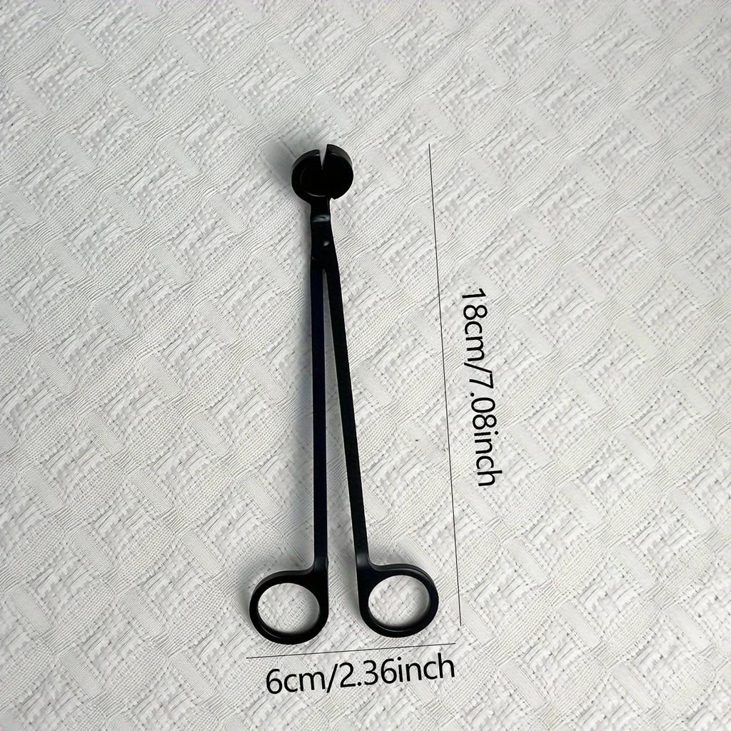 1pc/2pcs/3pcs-Candle Wick Trimmer, Candle Shape Cutter, Stainless Steel Wick Cutting Candle Tool (Matte Black And Rose Gold )