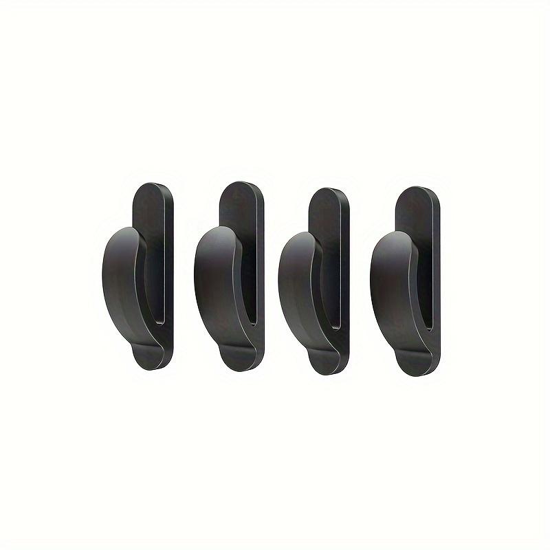 

4 шт. черных самоклеящихся крючков для автомобиля - Идеально подходят для сумок, Легко устанавливаемый органайзер для салона - Для организации салона автомобиля - Подходят для всех транспортных средств 4pcs