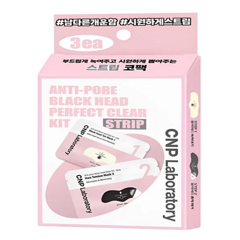 

CNP Anti-Pore Blackhead Clear Kit Strip (3-Step) × 3 Packs