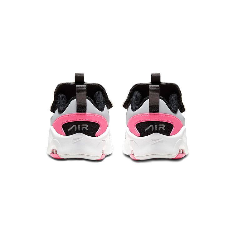 Nike Air Max Bolt TD Kouřově šedá Růžová Dětské tenisky Fotbalově šedá Černá Metalická stříbrná CW1629-003