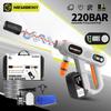 220Bar 5 IN 1 Brushless High Pressure Washer 3 Gears Cordless Car Garden Cleaning Irrigation Tool For Makita 18V Battery