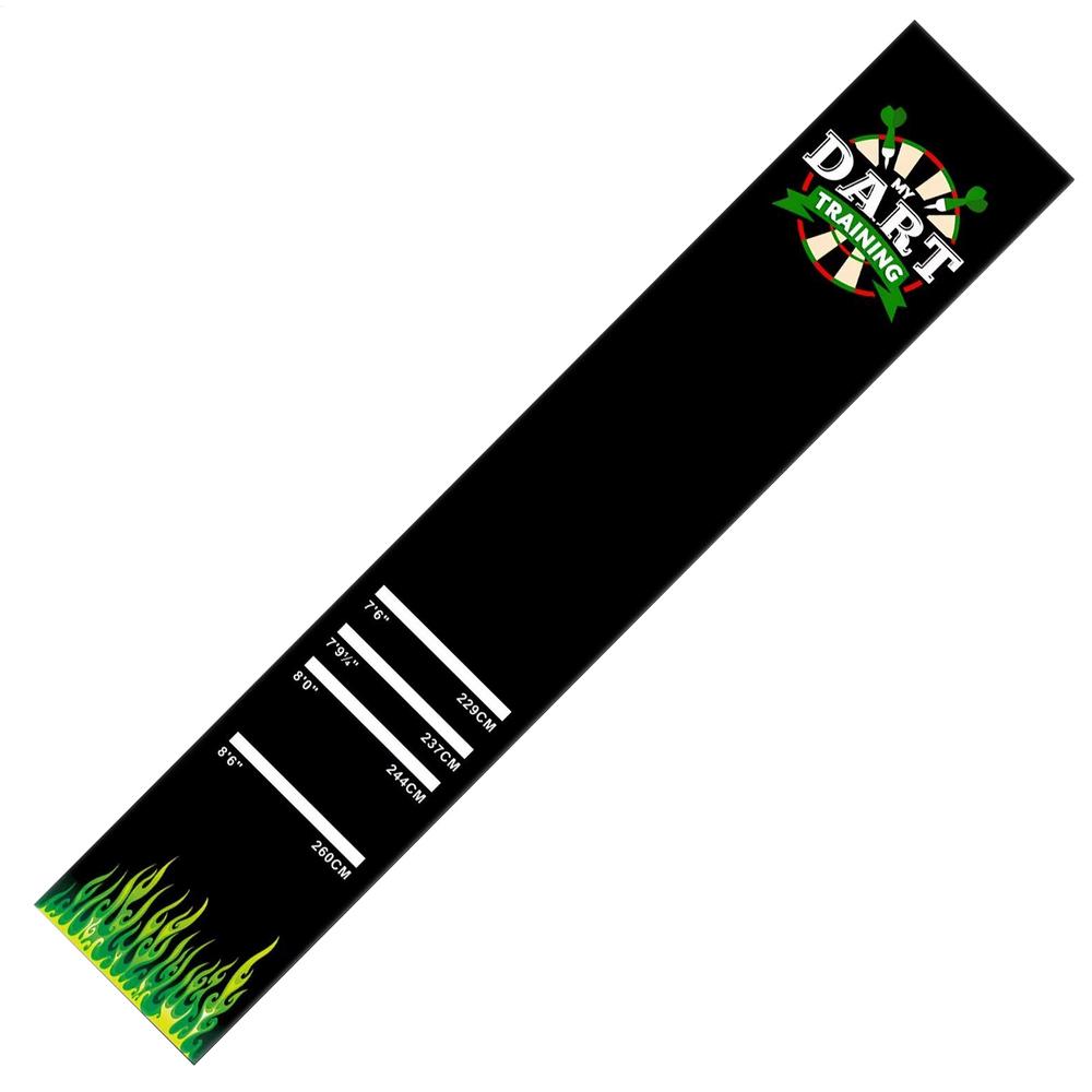 new Darts Mat Non-slip Protective Pad Shock Absorbing With 4 Throw Distances 300x34cm Dart Carpet Runner For Women Family Adult