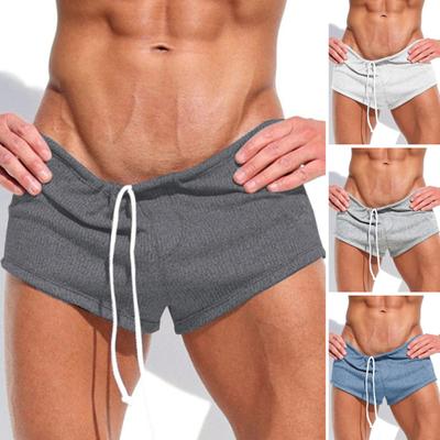 Pantaloni scurți casual pentru bărbați, cu talie elastică, cu șnur reglabil, pantaloni scurți sport de culoare solidă, pantaloni scurți de alergare la gimnastică
