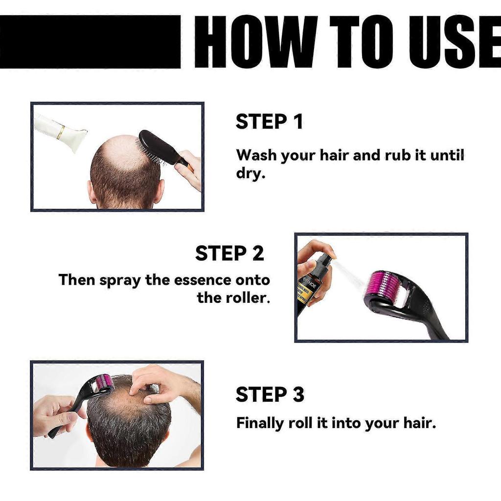 Beard Growth Kit, Beard Growth Oil Activator Serum, Beard Roller For Men, Derma Roller For Men, Beard Grooming Tools For Beard Rapid Growth And Thicke