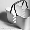 Storage Basket Portable Shower Caddy with Handle Large Capacity Bathroom Organizer Basket with Drainage Holes