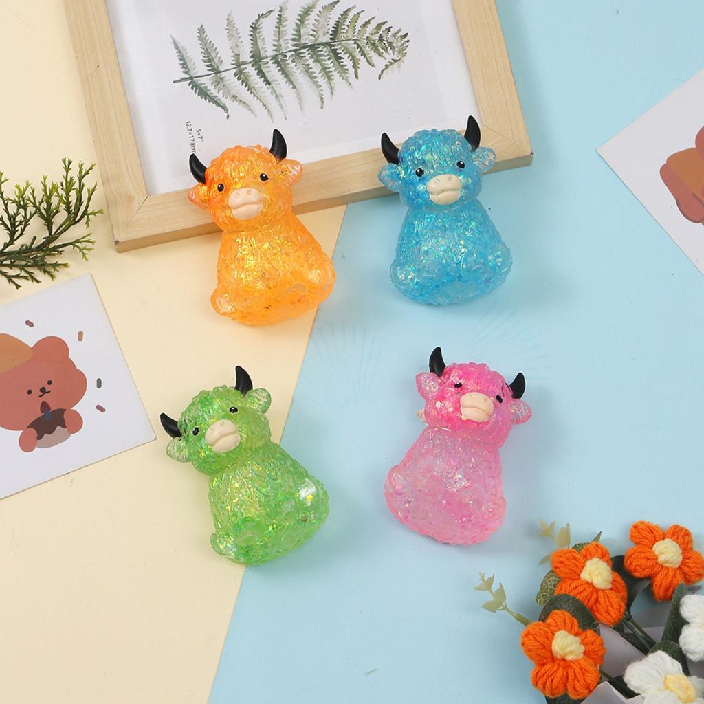 Realistic Cow Squeezable Toy For Stress Relief And Gathering, A Toy For Kids To  And Give As A Gift