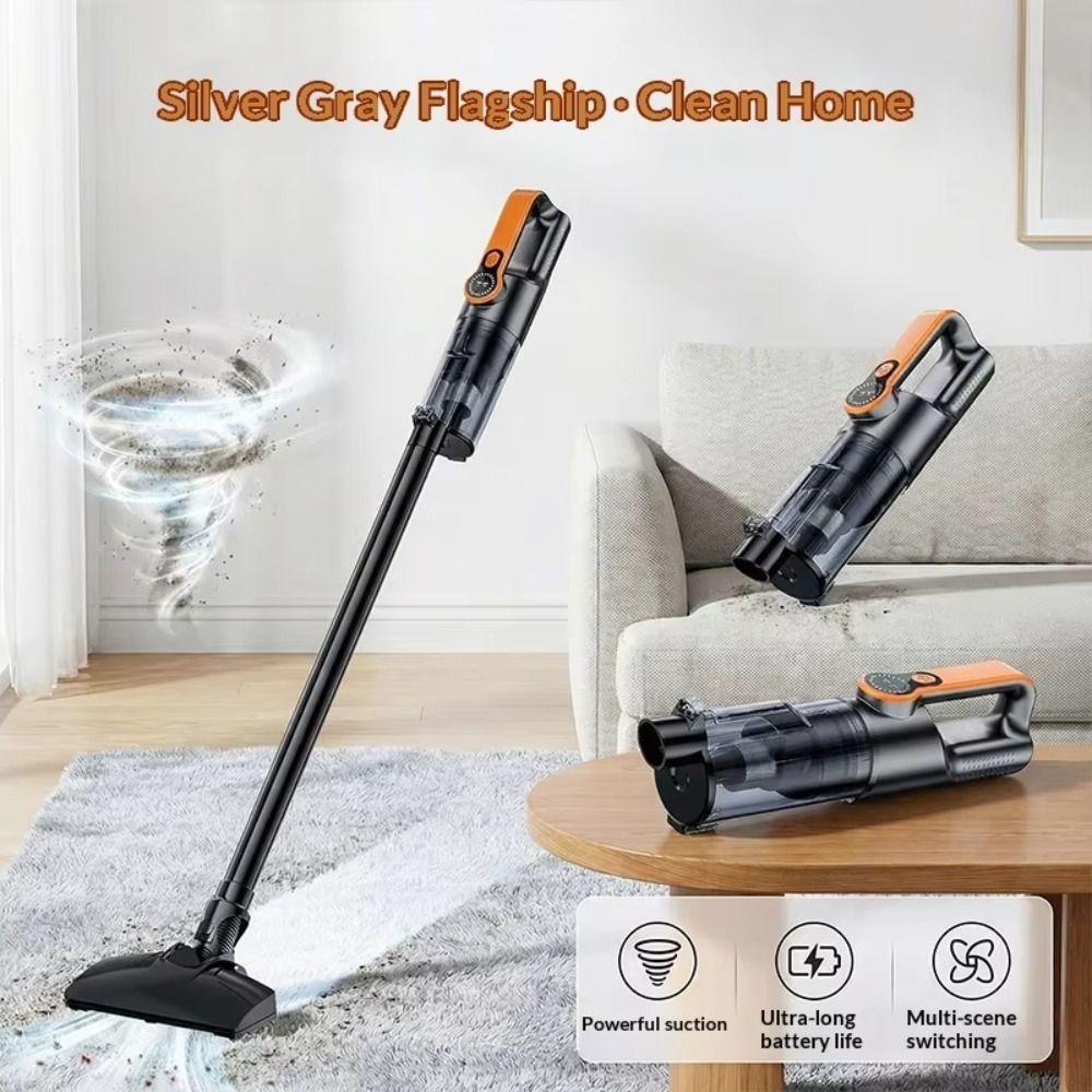 Cordless Car Vacuum Cleaner Powerful Suction Dust Buster Car Dust Collector Set Pet Hair Cleaning