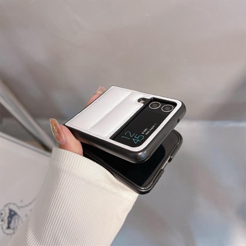 Daunenjacken Luftpolster Hält Warm Für Magsafe Hülle Für Samsung Galaxy Z Filp 3 4 5 6 Fold 3 4 5 6 Faltbar Stoßfest TPU Hülle