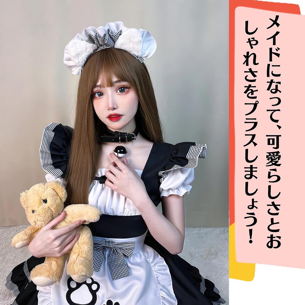 Maid Cute Alice Idol Gothic Maid Cafe Maid Sexy [MAKUMOKO] Costume, Sexy, Cute, Lolita, Uniform, Cat, Anime, Dress, Lace, Costume, Lolita, Women's,