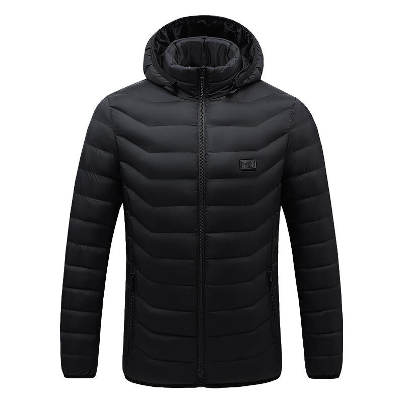 Smarte beheizte Baumwolljacke – USB-Elektroheizung, Unisex, leicht, warm, Mantel mit konstanter Temperatur