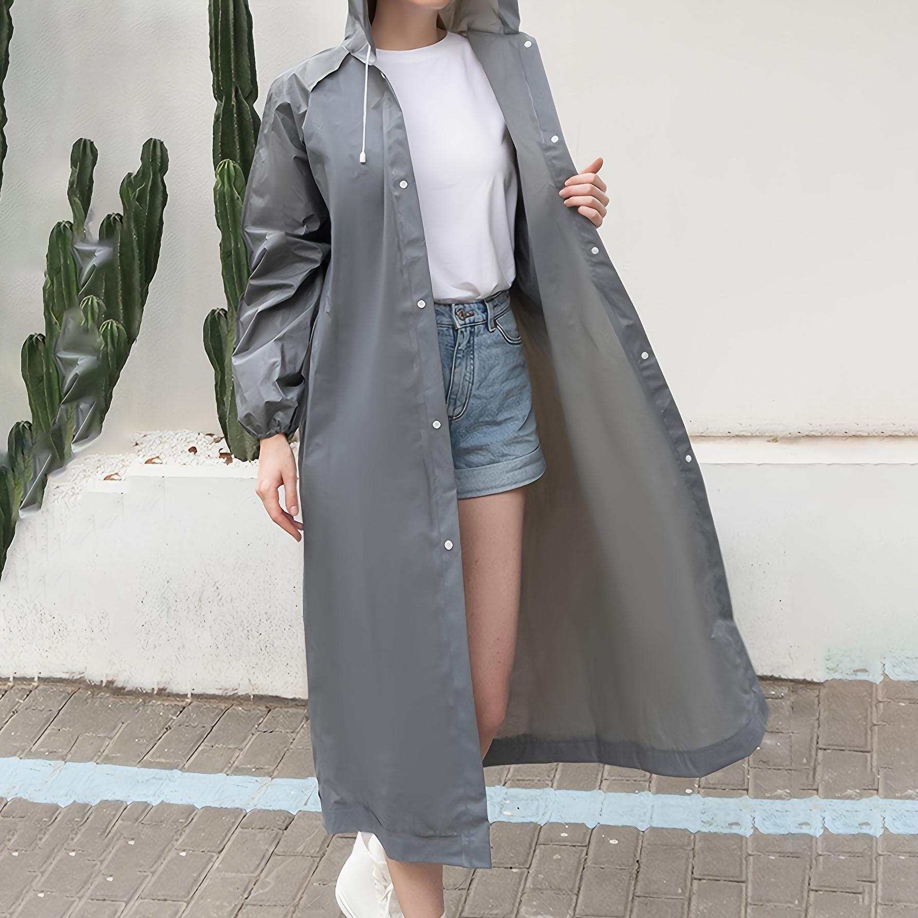 Утолщенная куртка от дождя для взрослых — фото 3