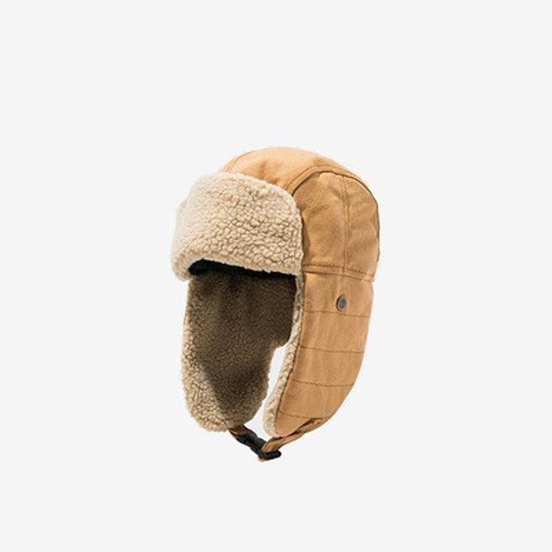 Thunderhead Cap Men's Fall and Winter Warm Cotton Cap Children's Mask Cap Plush Ear Protection Cycling Cap Europe and The United States
