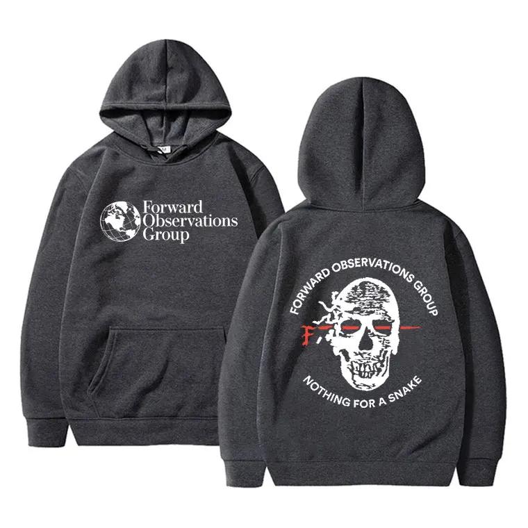2026 model with front pocket hoodie featuring front and back printed patterns. hooded sweater, wo street style.