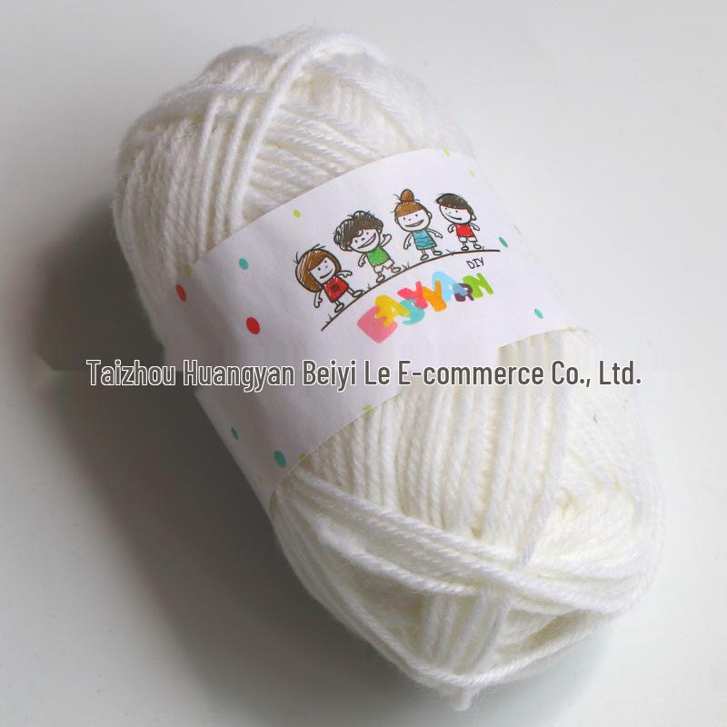 12-Color Children's DIY Yarn Balls for Kindergarten Weaving and Crafts