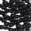 "100 Pcs Large Hole Transparent Frosted Barrel Beads - Colored Onion Powder Plastic Pony Beads for Dreadlocks and Wigs"