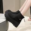 Korean Platform Thick Sole Martin Boots for Women: 2025 Autumn/Winter, Stylish & Comfortable Casual Short Boots