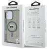 Karl Lagerfeld Iml Metal Karl Head Magsafe - Etui Iphone 16 Pro (Czarny)