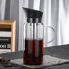 High Borosilicate Glass Cold Brew Pot, Coffee Pot, Straight Tube Cold Brew Bottle 304 Stainless Steel Filter