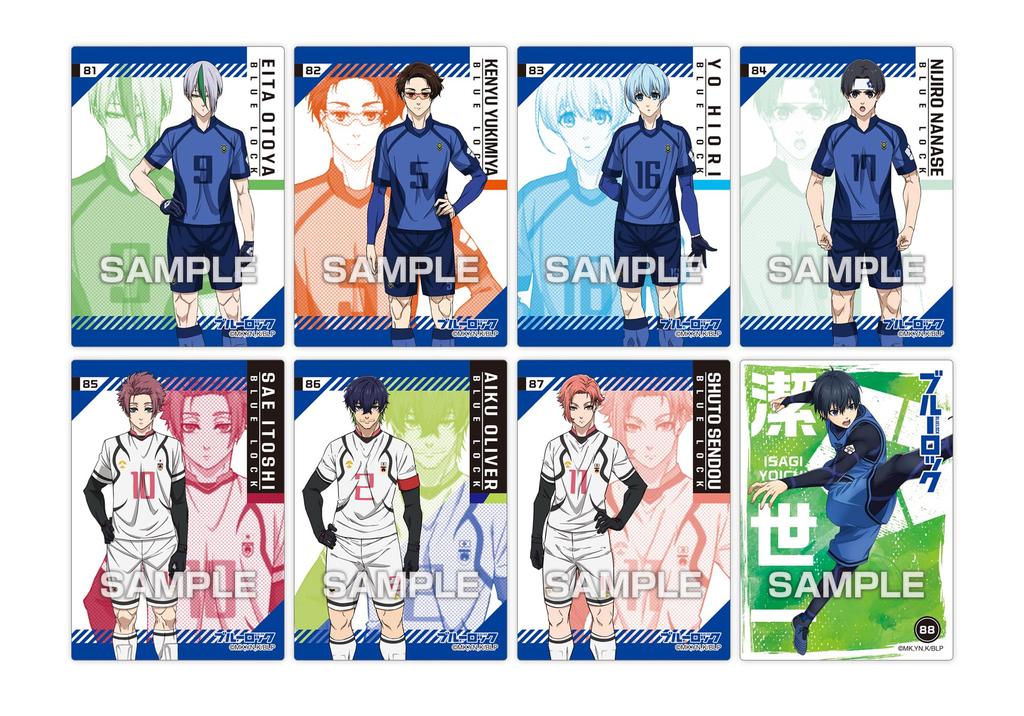 TV Anime Clear Card Collection Gum 3 First Limited Edition 16 Pack BOX "Blue Rock" (Candy Toy)