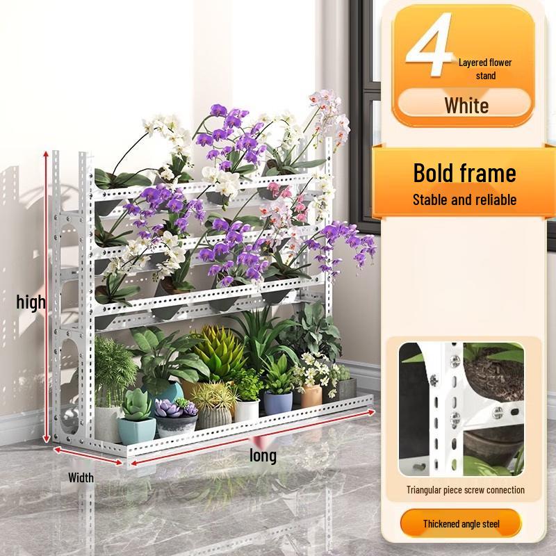 

HC Mobile Multi-Tier Iron Flower Stand