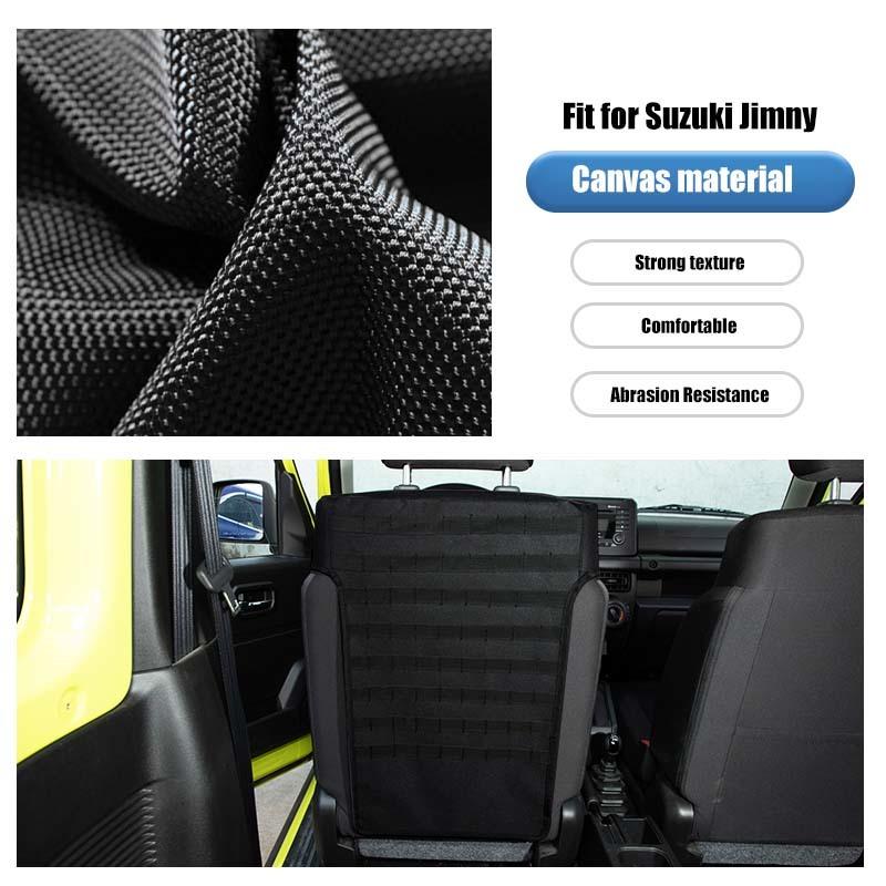 Car Seat Back Storage Bag Organizer Fit For Suzuki Jimny 2019 Up Stowing Tidying, 1 Pcs