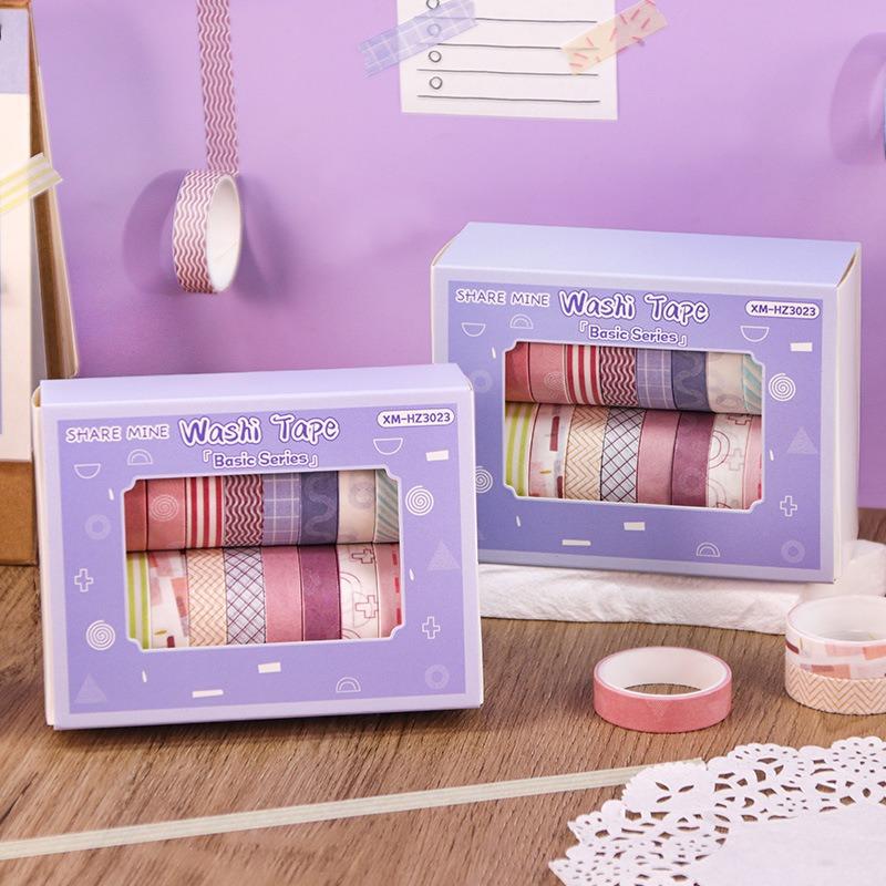 20 Rolls Colourful Decorative Stickers for Handwritten Diaries