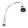 1x 304 Stainless Steel Swivel Spout Kitchen Sink Faucet Pipe Fittings Single Handle Connection