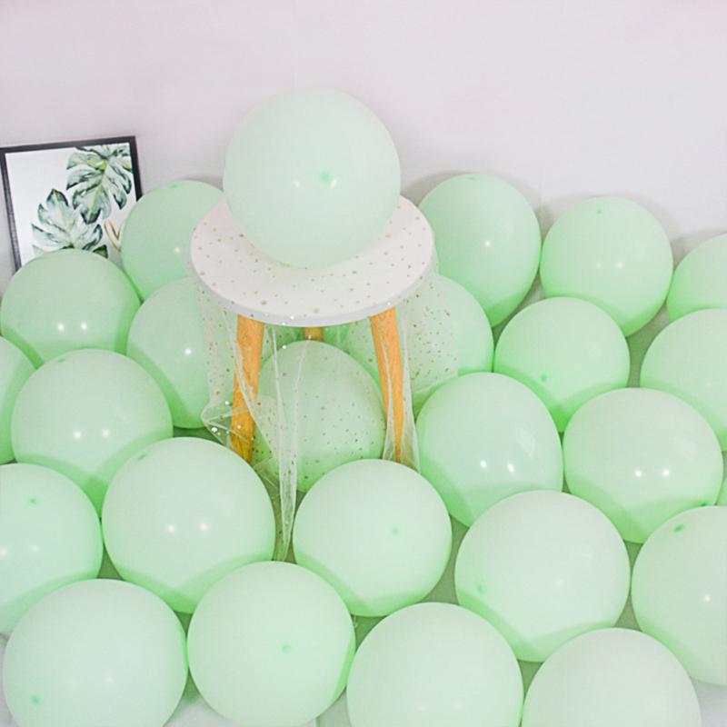 10 Stück 10-Zoll-2,2-g-Latexballons in heller, süßer Macaron-Farbe, verdickt, wiederverwendbar, für Hochzeiten und Feiertage