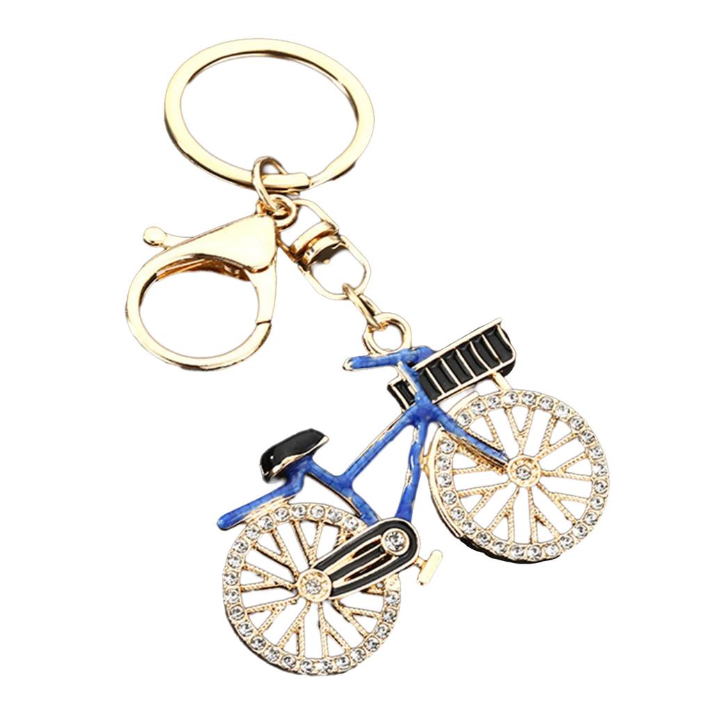 Fahrrad-Schlüsselanhänger Glitzernder Leichter Schmuck Für Radfahrer Und Sport