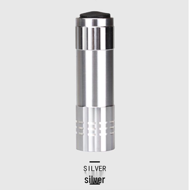 Mini 9-LED UV Flashlight for Banknote Detection & Nail Art Curing
