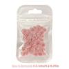 50Pcs Diy Nail Art Decor 3D Rosa Chinensis Flower Rose Flower Nail Drills Mixed Size Camellia Flower Nail Drill Manicure Design